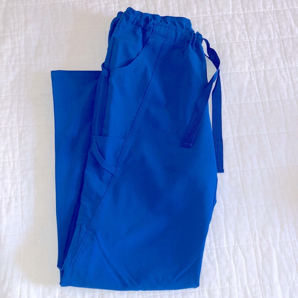 Blue Scrub Pants - SP